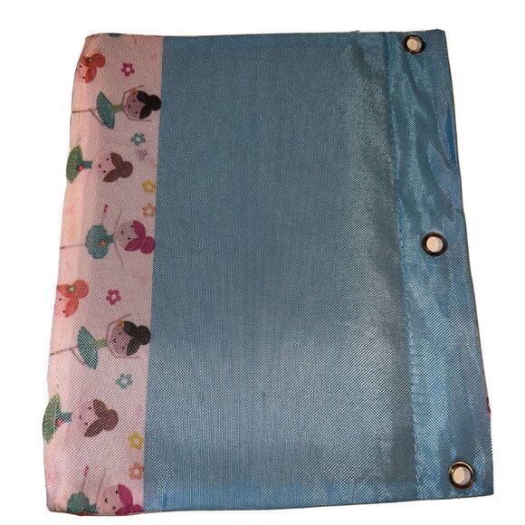 Decorative Pencil Pouches Set Of 4 W/ Grommets Assorted Patterns - Space Dinosau - Picture 3 of 5